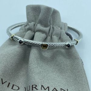 David Yurman Renaissance three Station Bra…